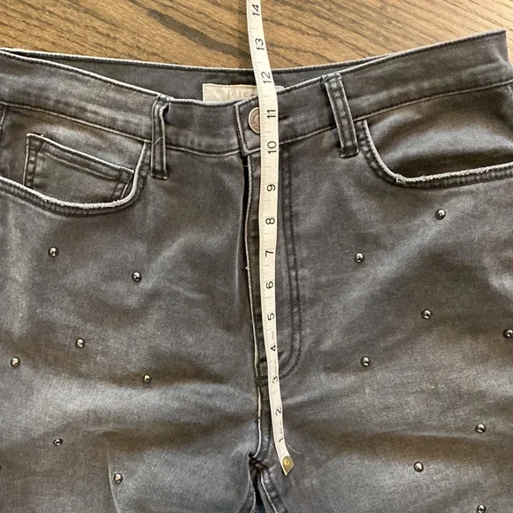 Joie Embellished Jeans Black 30 GUC - Picture 4 of 8